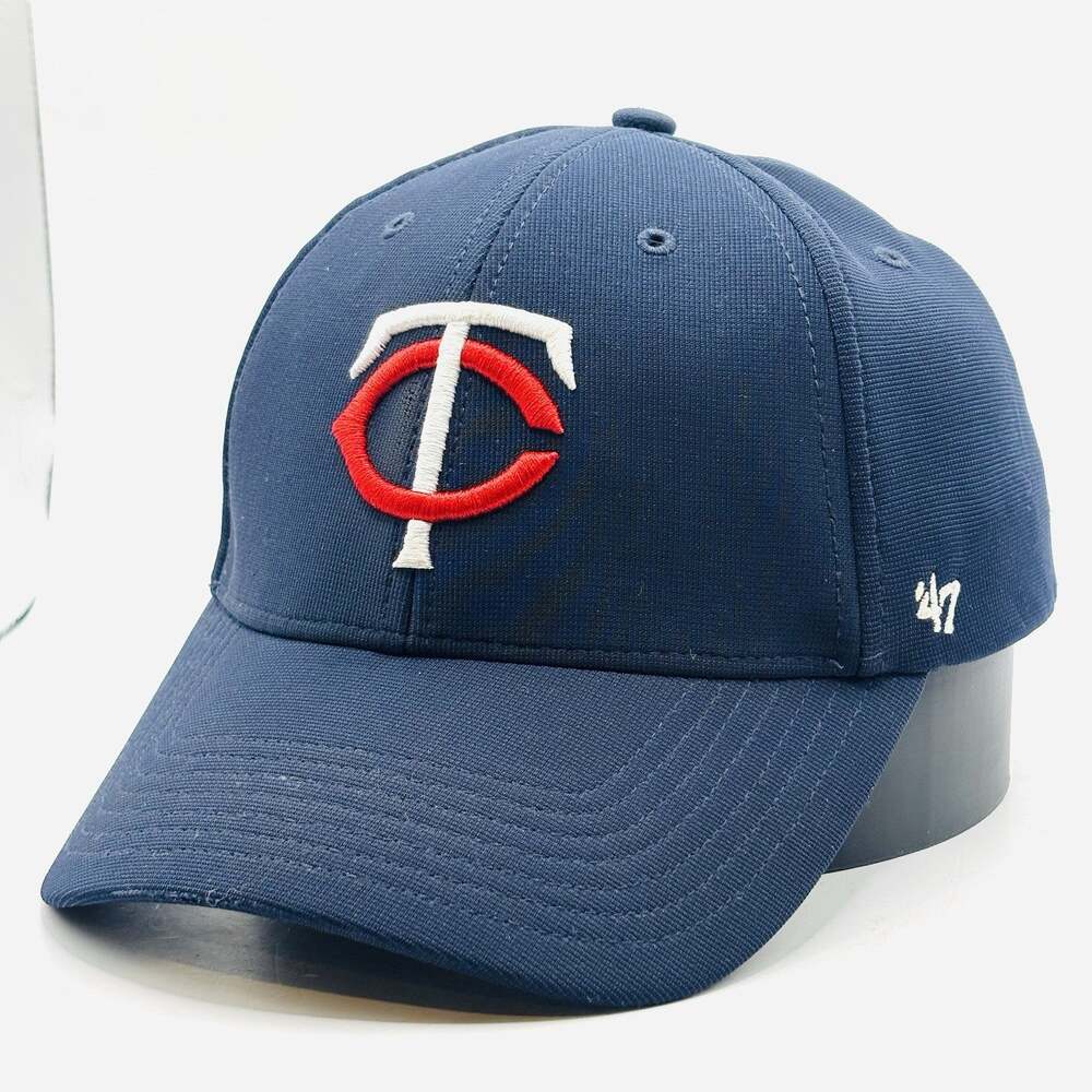 Minnesota Twins Hat Cap Strap Back Mens One Size Blue MLB Baseball '47 Brand
